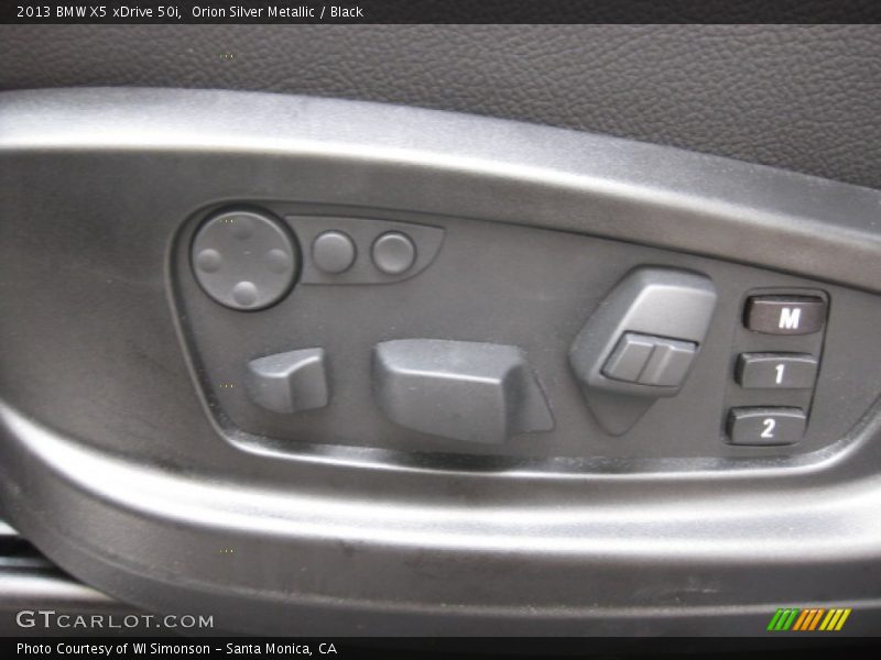Orion Silver Metallic / Black 2013 BMW X5 xDrive 50i