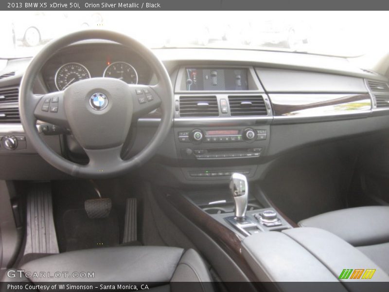 Orion Silver Metallic / Black 2013 BMW X5 xDrive 50i