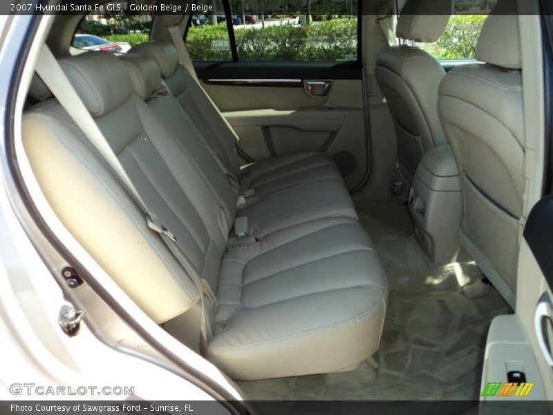 Golden Beige / Beige 2007 Hyundai Santa Fe GLS