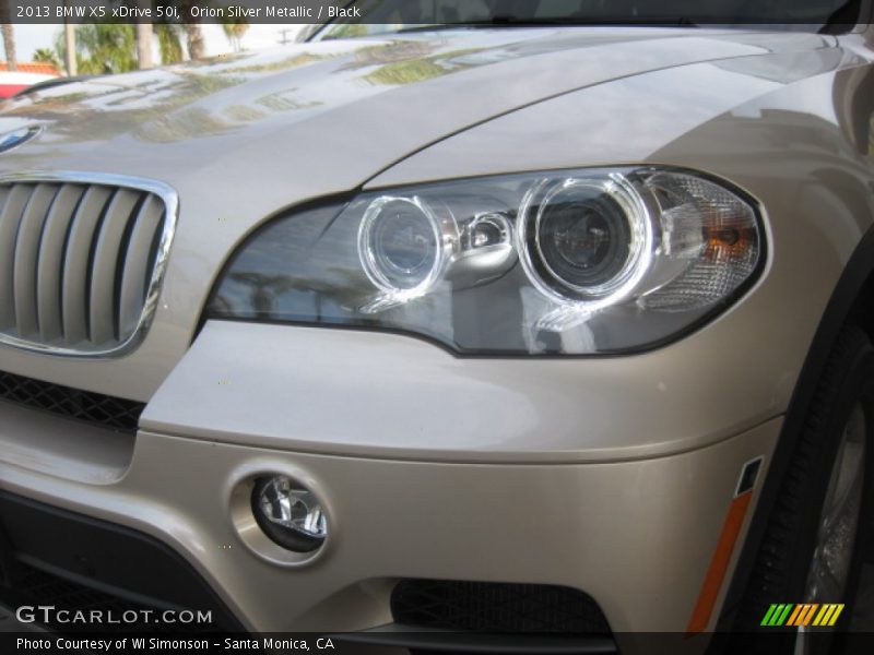 Orion Silver Metallic / Black 2013 BMW X5 xDrive 50i