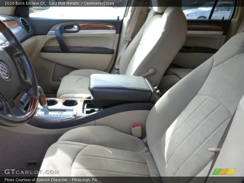 Gold Mist Metallic / Cashmere/Cocoa 2010 Buick Enclave CX