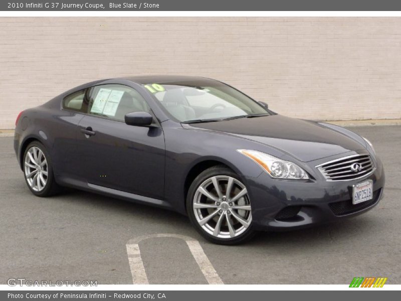 Blue Slate / Stone 2010 Infiniti G 37 Journey Coupe