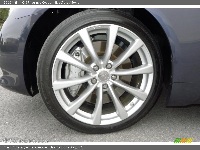 Blue Slate / Stone 2010 Infiniti G 37 Journey Coupe