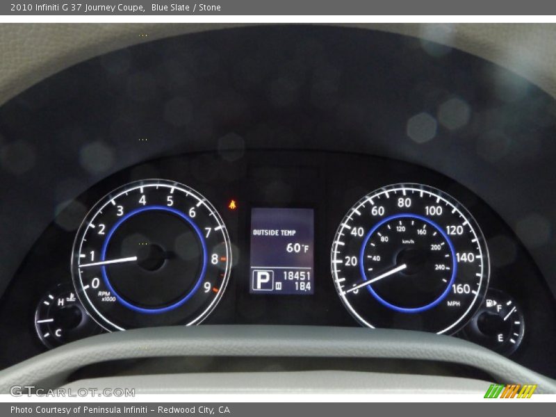 Blue Slate / Stone 2010 Infiniti G 37 Journey Coupe