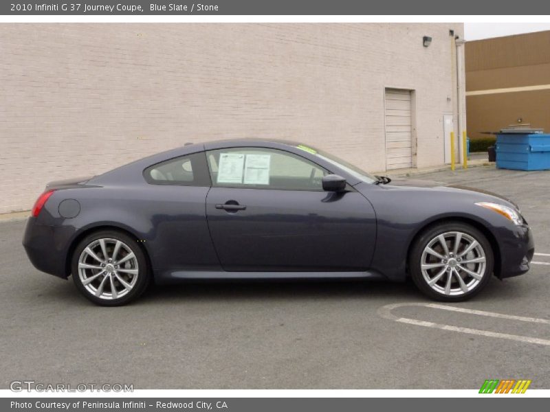 Blue Slate / Stone 2010 Infiniti G 37 Journey Coupe