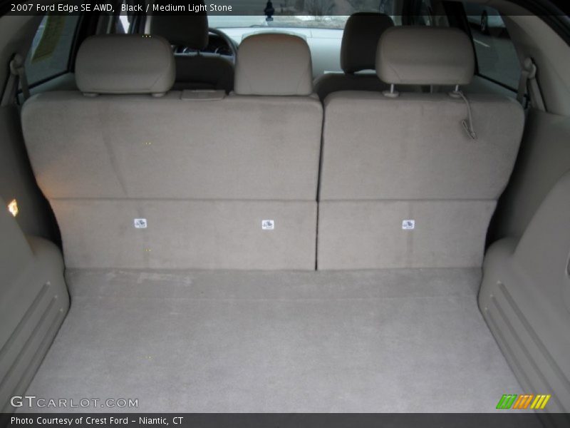 Black / Medium Light Stone 2007 Ford Edge SE AWD