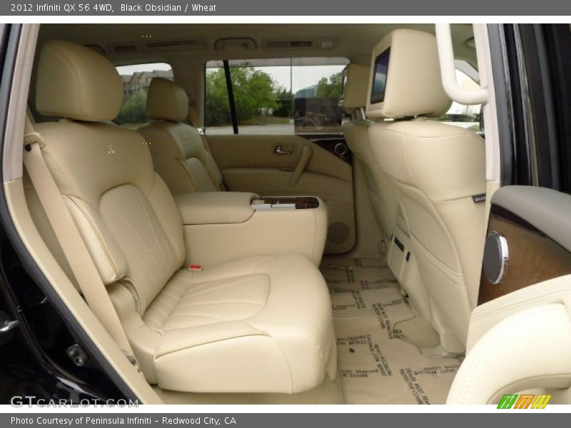 Black Obsidian / Wheat 2012 Infiniti QX 56 4WD