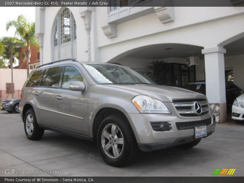 Pewter Metallic / Ash Grey 2007 Mercedes-Benz GL 450
