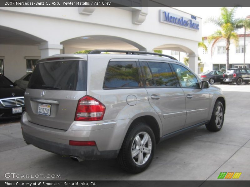 Pewter Metallic / Ash Grey 2007 Mercedes-Benz GL 450