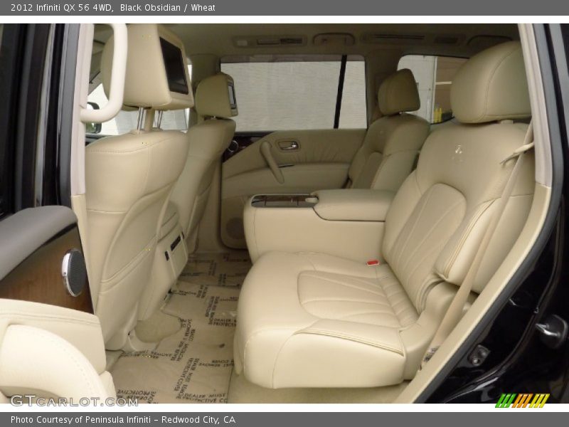Black Obsidian / Wheat 2012 Infiniti QX 56 4WD