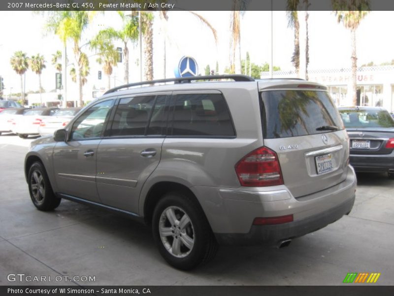 Pewter Metallic / Ash Grey 2007 Mercedes-Benz GL 450