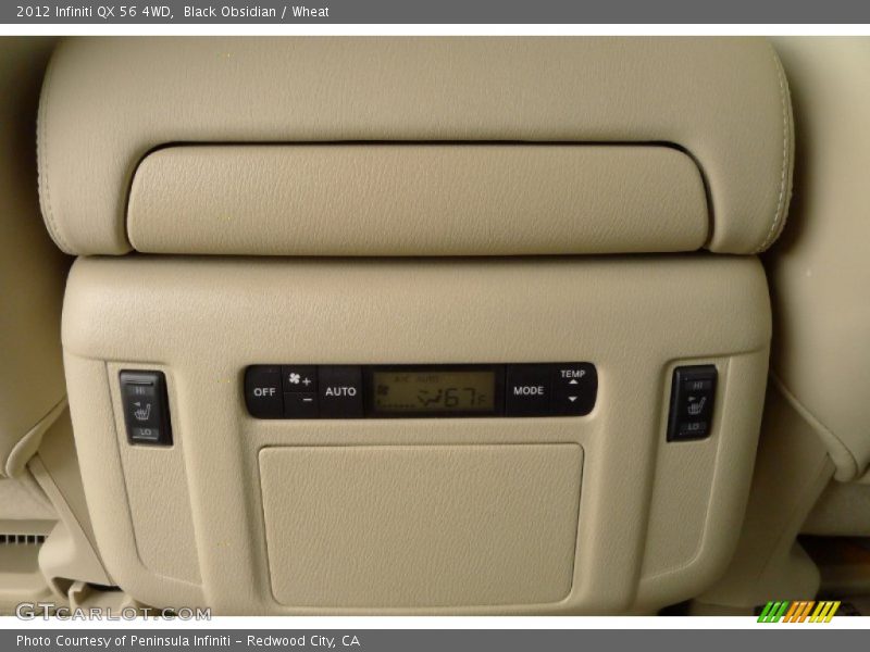 Black Obsidian / Wheat 2012 Infiniti QX 56 4WD