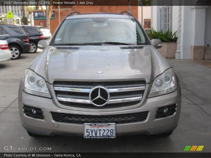 Pewter Metallic / Ash Grey 2007 Mercedes-Benz GL 450