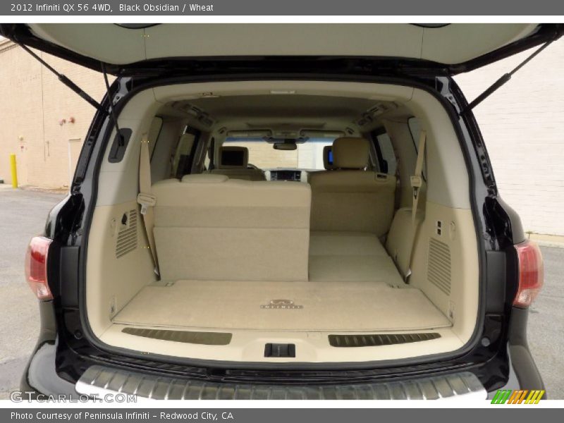 Black Obsidian / Wheat 2012 Infiniti QX 56 4WD