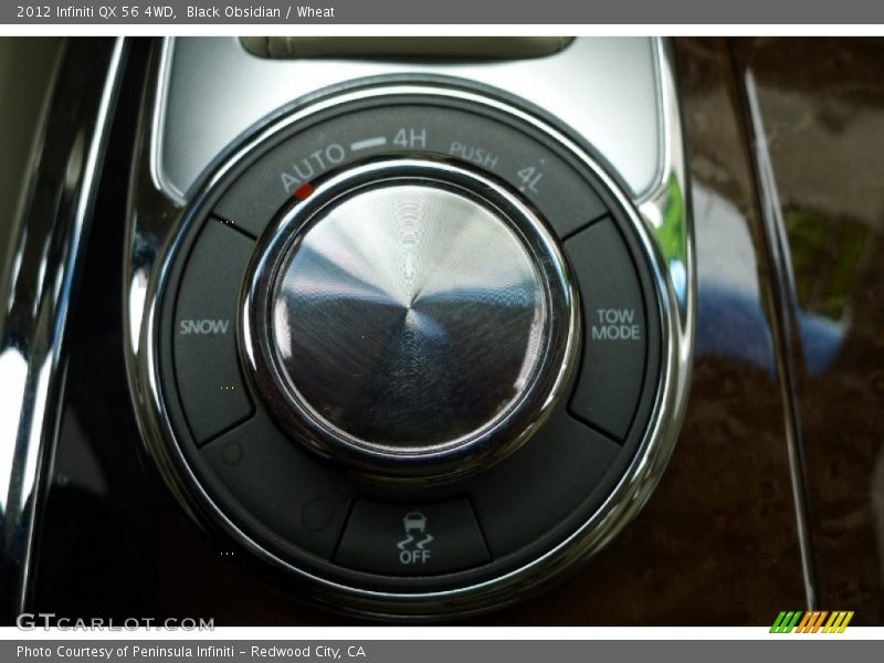 Black Obsidian / Wheat 2012 Infiniti QX 56 4WD