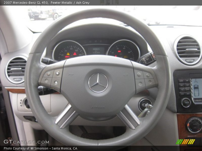 Pewter Metallic / Ash Grey 2007 Mercedes-Benz GL 450