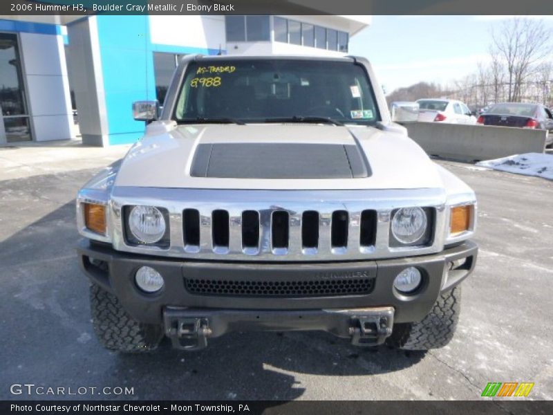Boulder Gray Metallic / Ebony Black 2006 Hummer H3
