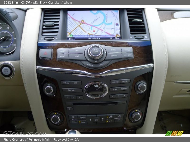 Black Obsidian / Wheat 2012 Infiniti QX 56 4WD
