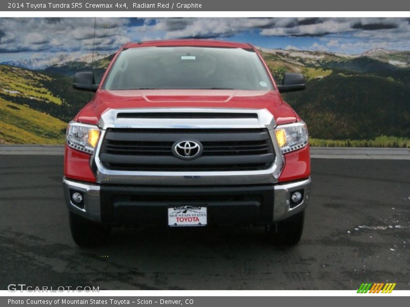 Radiant Red / Graphite 2014 Toyota Tundra SR5 Crewmax 4x4