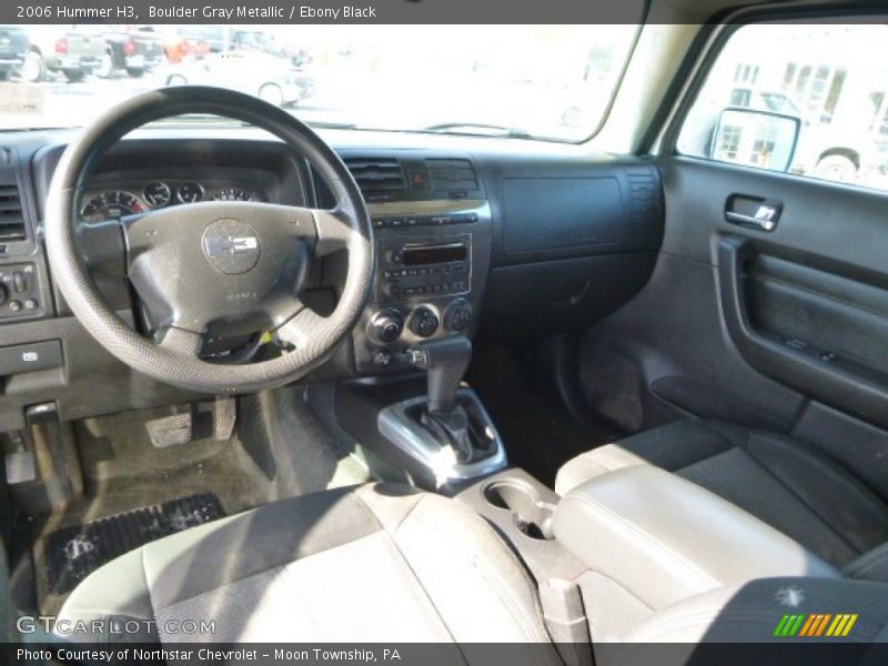  2006 H3  Ebony Black Interior