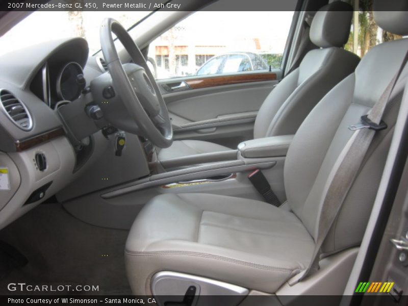 Pewter Metallic / Ash Grey 2007 Mercedes-Benz GL 450