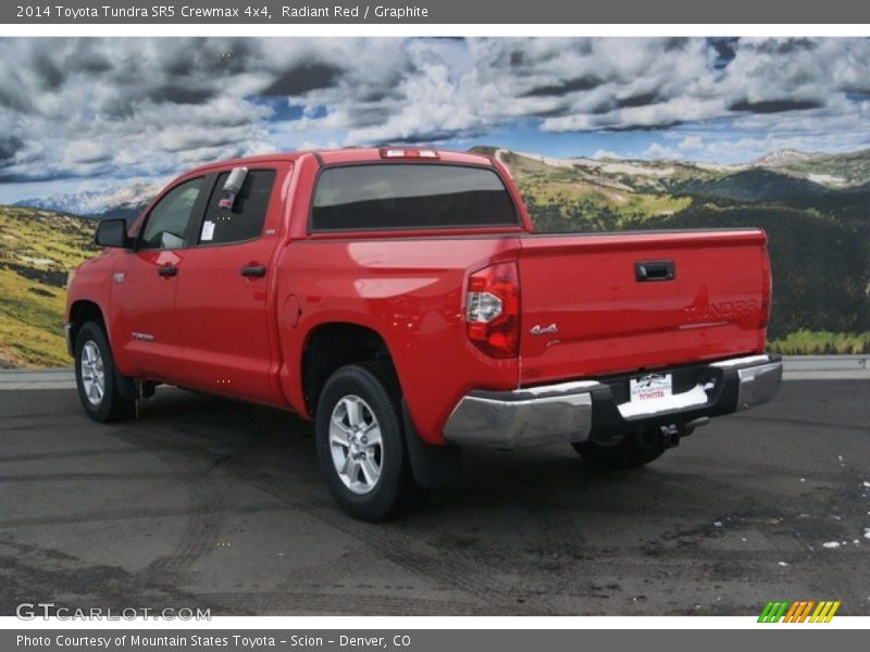 Radiant Red / Graphite 2014 Toyota Tundra SR5 Crewmax 4x4