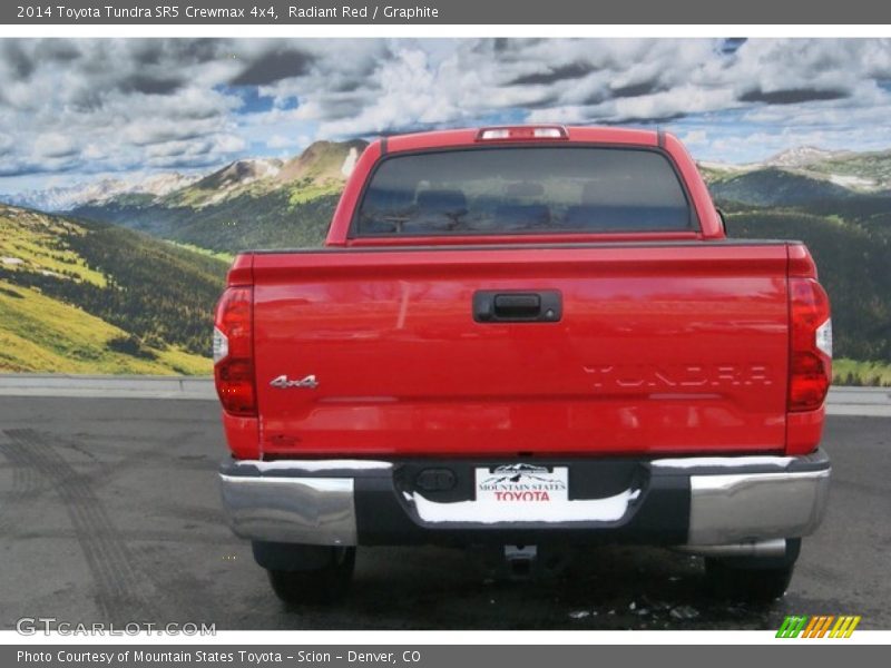 Radiant Red / Graphite 2014 Toyota Tundra SR5 Crewmax 4x4