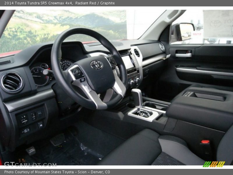 Radiant Red / Graphite 2014 Toyota Tundra SR5 Crewmax 4x4