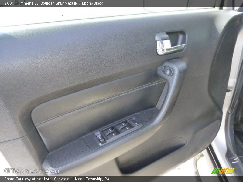 Boulder Gray Metallic / Ebony Black 2006 Hummer H3