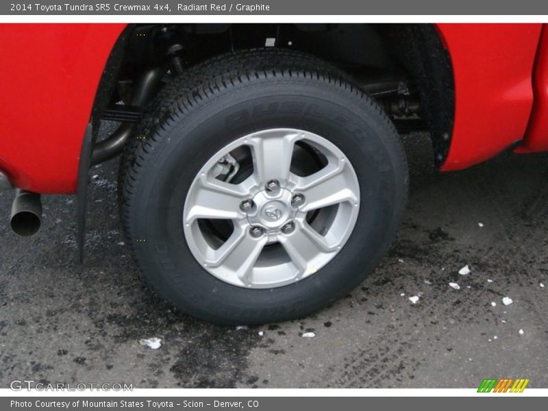 Radiant Red / Graphite 2014 Toyota Tundra SR5 Crewmax 4x4