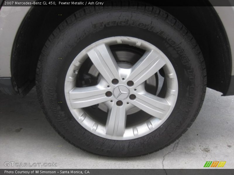 Pewter Metallic / Ash Grey 2007 Mercedes-Benz GL 450