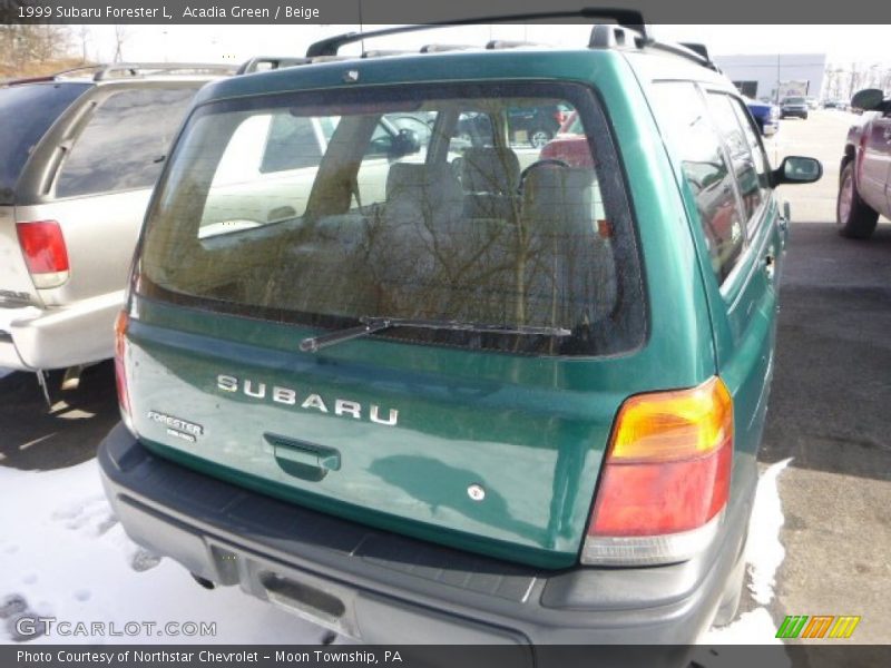 Acadia Green / Beige 1999 Subaru Forester L