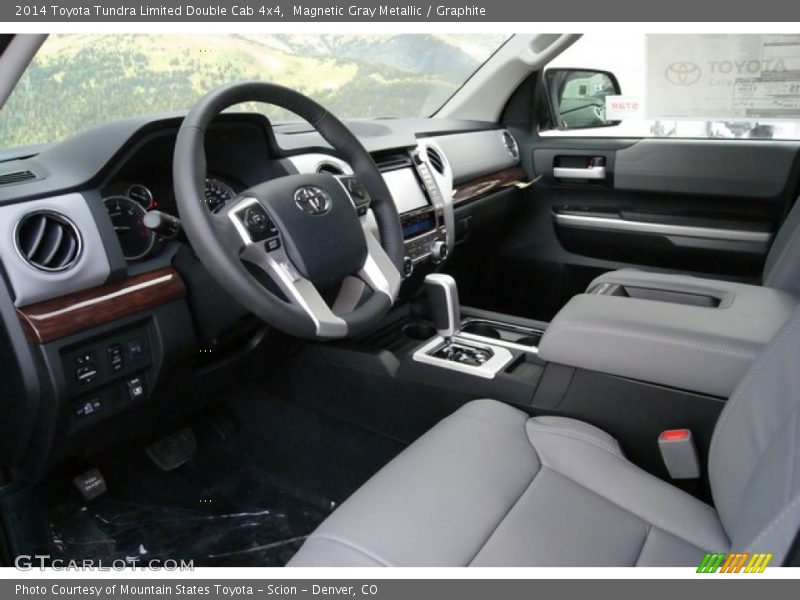  2014 Tundra Limited Double Cab 4x4 Graphite Interior