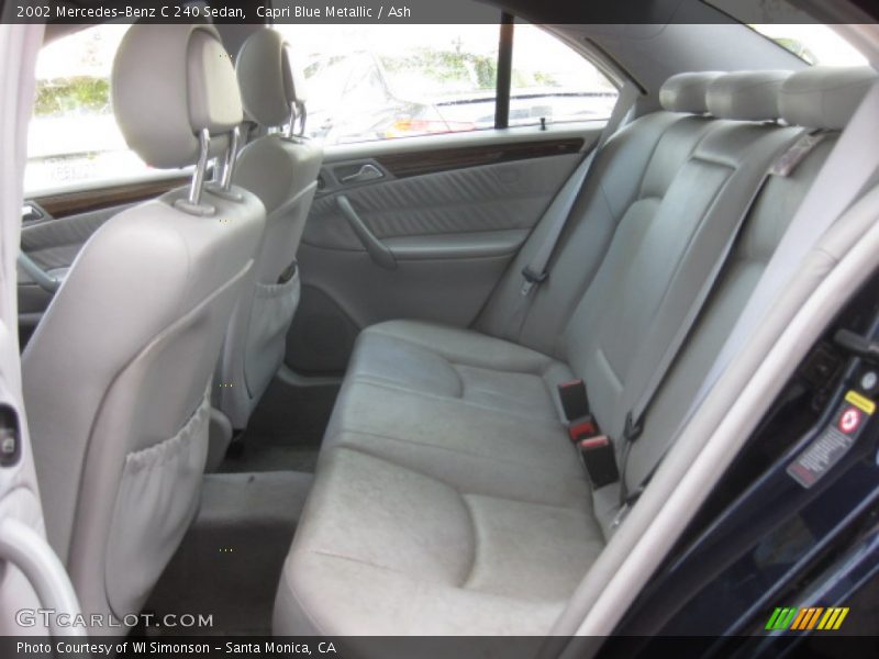 Capri Blue Metallic / Ash 2002 Mercedes-Benz C 240 Sedan