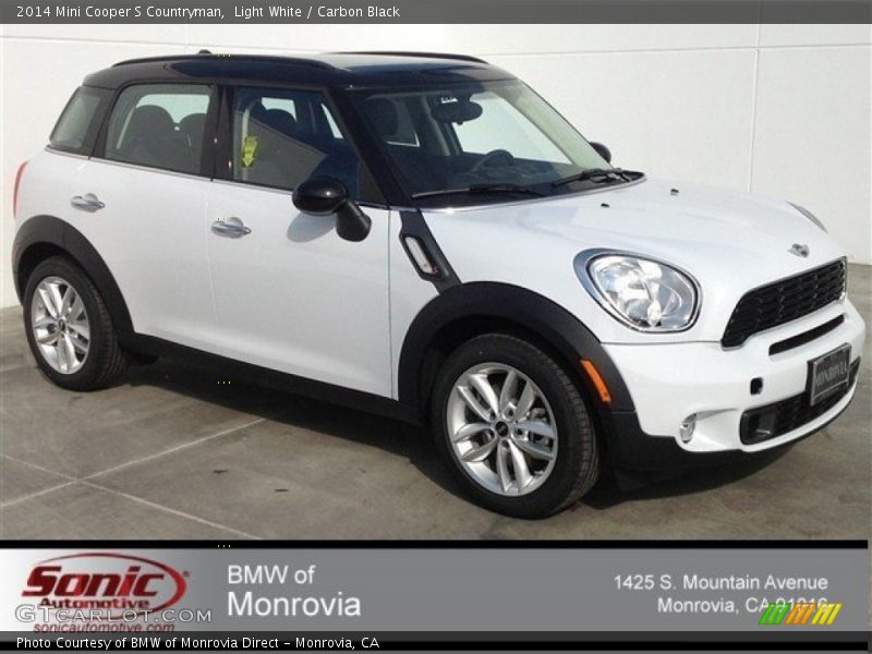 Light White / Carbon Black 2014 Mini Cooper S Countryman