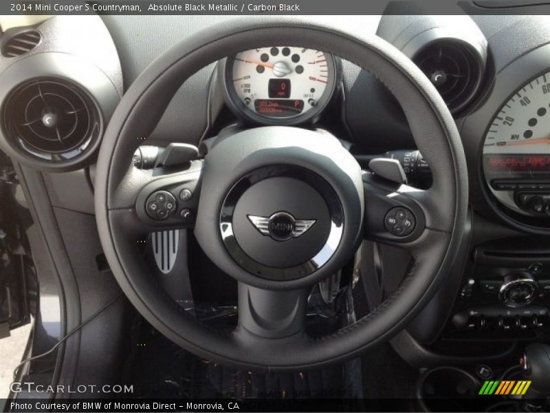 Absolute Black Metallic / Carbon Black 2014 Mini Cooper S Countryman