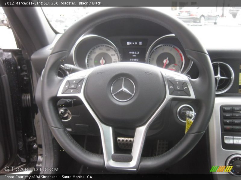 Black / Black 2012 Mercedes-Benz SLK 350 Roadster