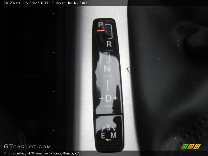 Black / Black 2012 Mercedes-Benz SLK 350 Roadster