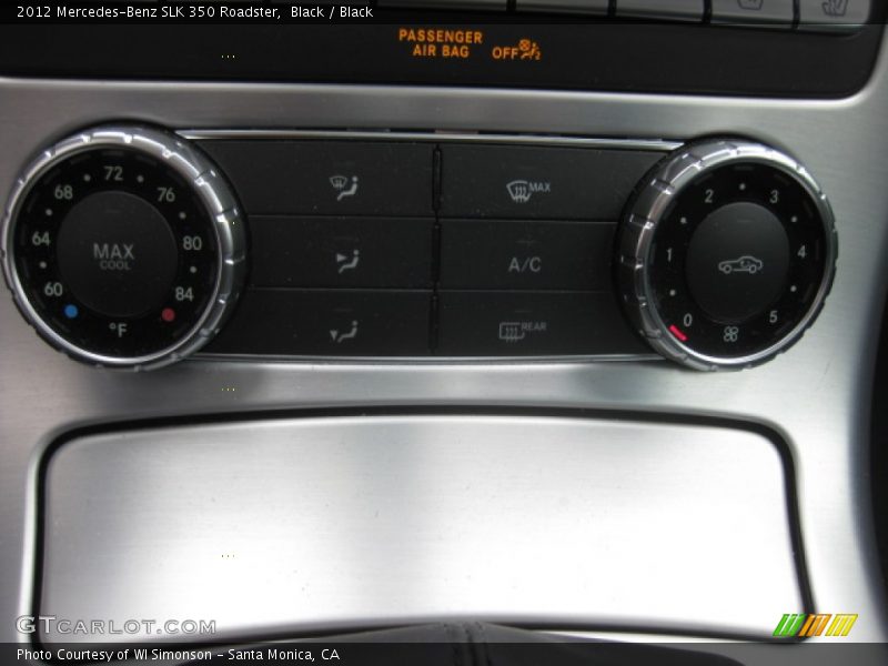 Black / Black 2012 Mercedes-Benz SLK 350 Roadster