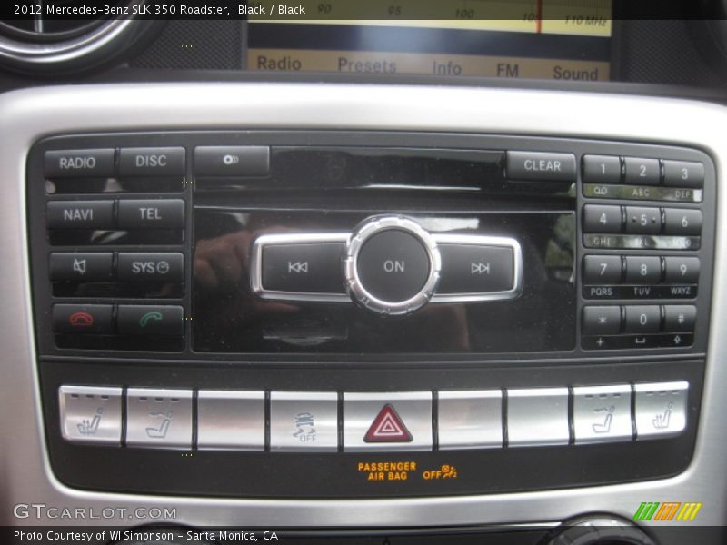Black / Black 2012 Mercedes-Benz SLK 350 Roadster