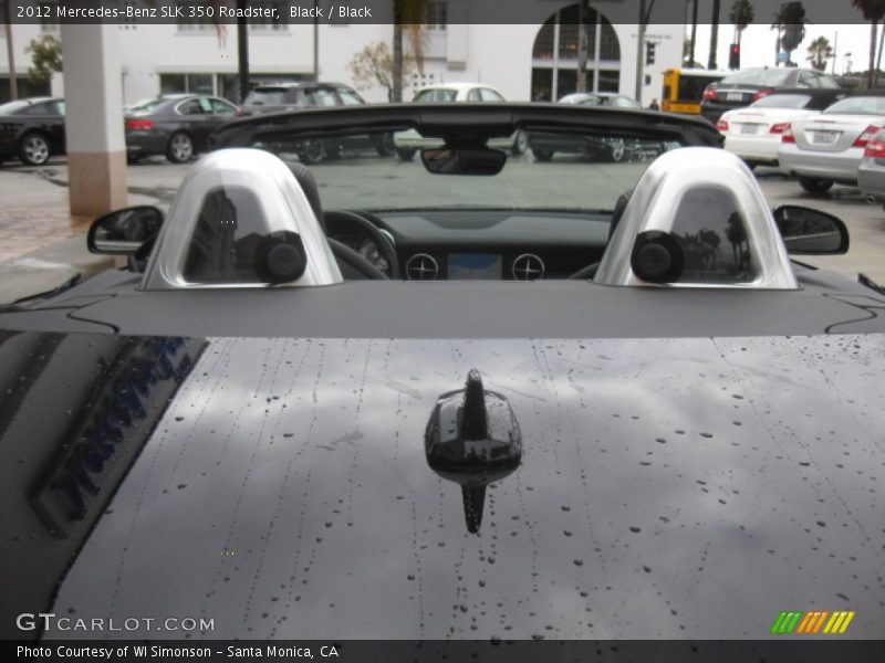 Black / Black 2012 Mercedes-Benz SLK 350 Roadster