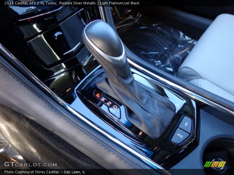 Radiant Silver Metallic / Light Platinum/Jet Black 2014 Cadillac ATS 2.0L Turbo