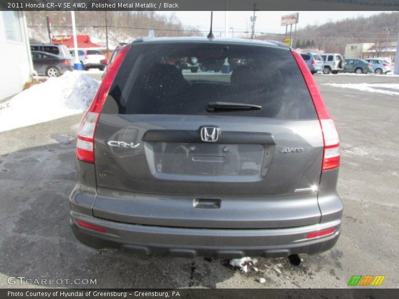 Polished Metal Metallic / Black 2011 Honda CR-V SE 4WD