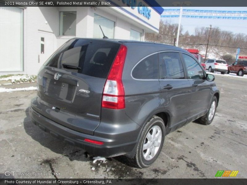 Polished Metal Metallic / Black 2011 Honda CR-V SE 4WD
