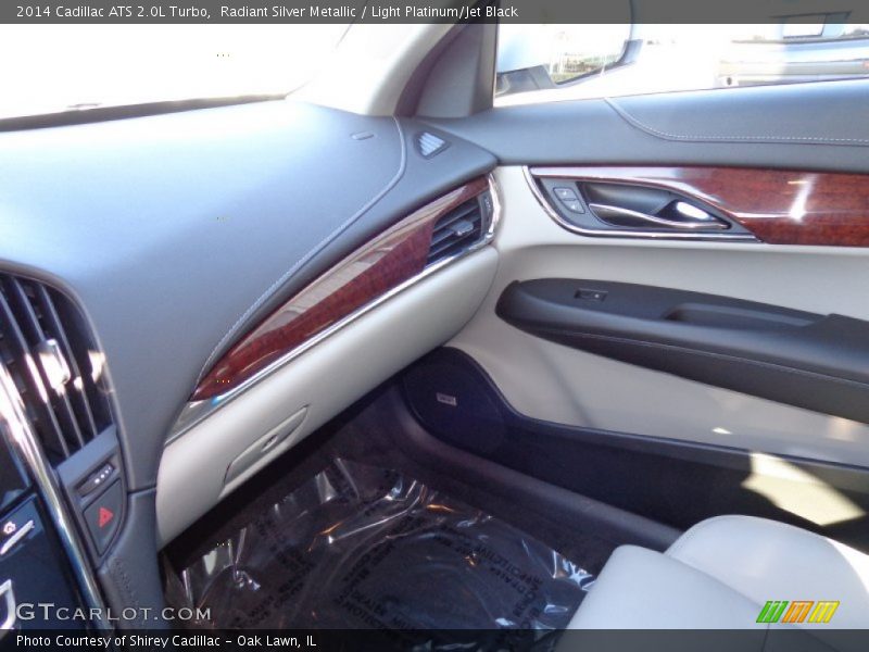Radiant Silver Metallic / Light Platinum/Jet Black 2014 Cadillac ATS 2.0L Turbo
