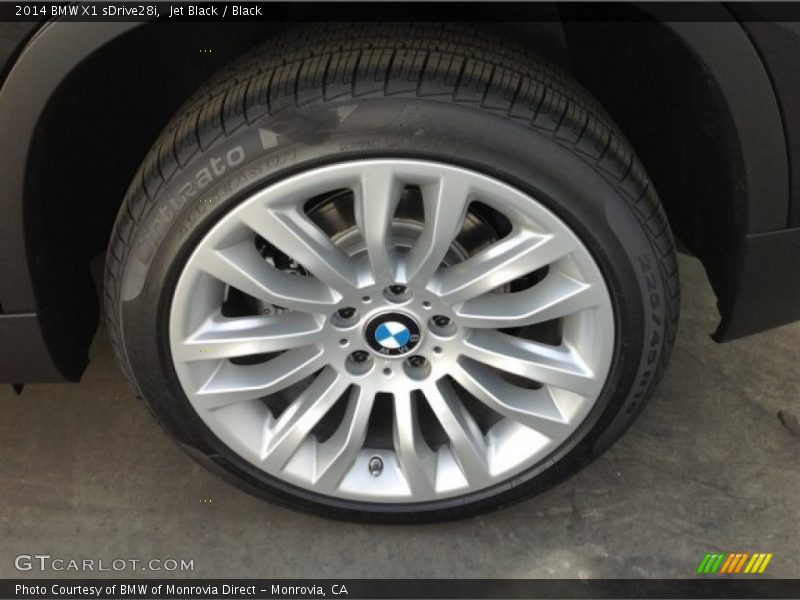 Jet Black / Black 2014 BMW X1 sDrive28i