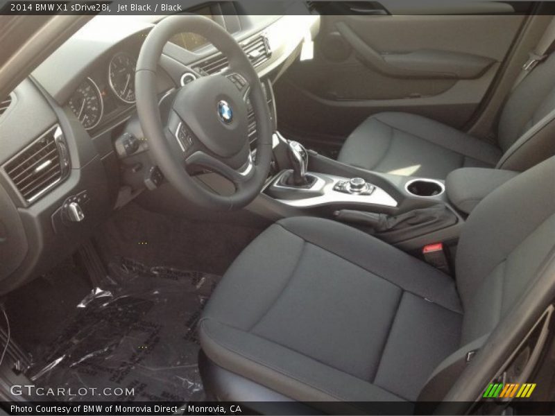 Jet Black / Black 2014 BMW X1 sDrive28i