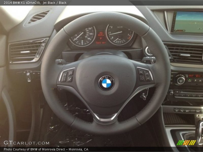 Jet Black / Black 2014 BMW X1 sDrive28i