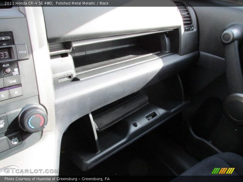 Polished Metal Metallic / Black 2011 Honda CR-V SE 4WD