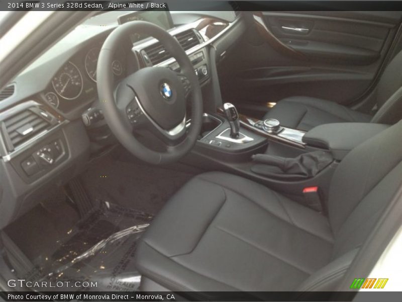 Alpine White / Black 2014 BMW 3 Series 328d Sedan